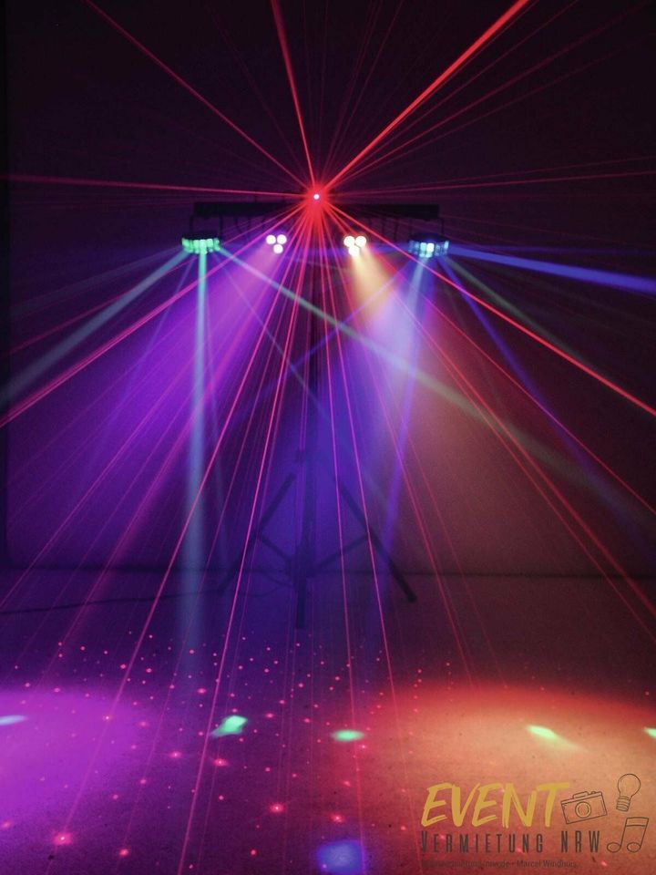 ✅ Lichtanlage mieten Eurolite KLS | LED Laser Spots Nebelmaschine in Kamp-Lintfort