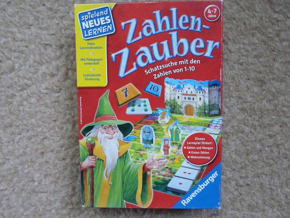 Haba Tal der Wikinger, Ravensburger Zahlenzauber in Schöngeising