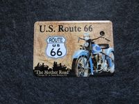 US Route 66, the Mother Road, Harley Davidson Blechschild Hessen - Limburg Vorschau