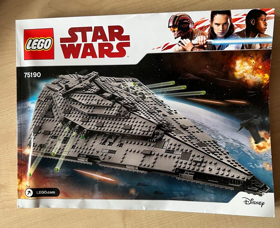 Lego Star Wars Set 75190 First Order star Destroyer in Visbek