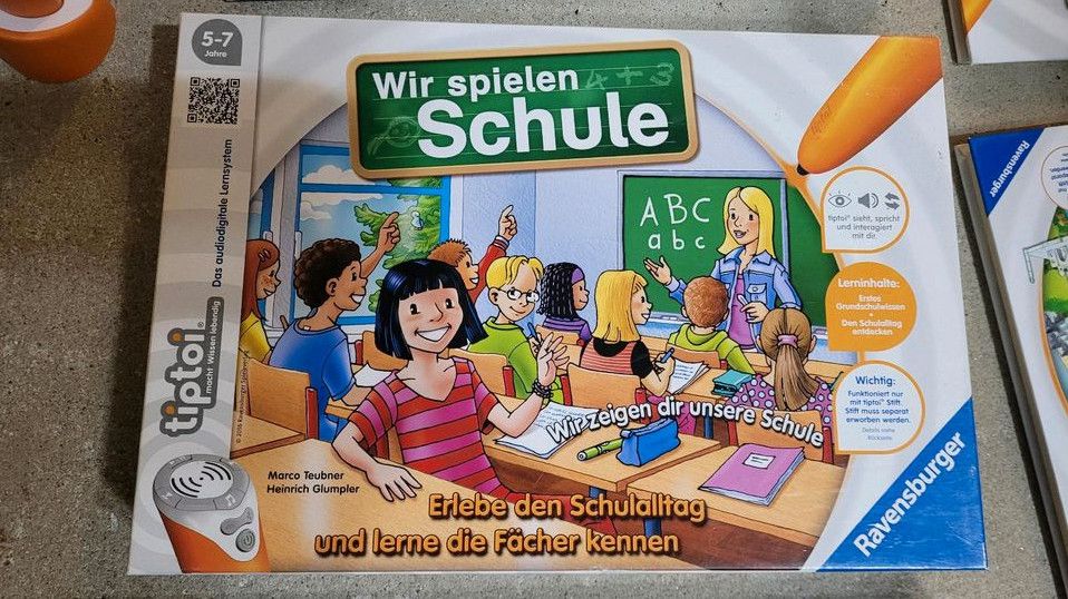 Umfangreiches TipToi Spieleset mit Puzzle, Bücher, Quiz und Stift in Aachen