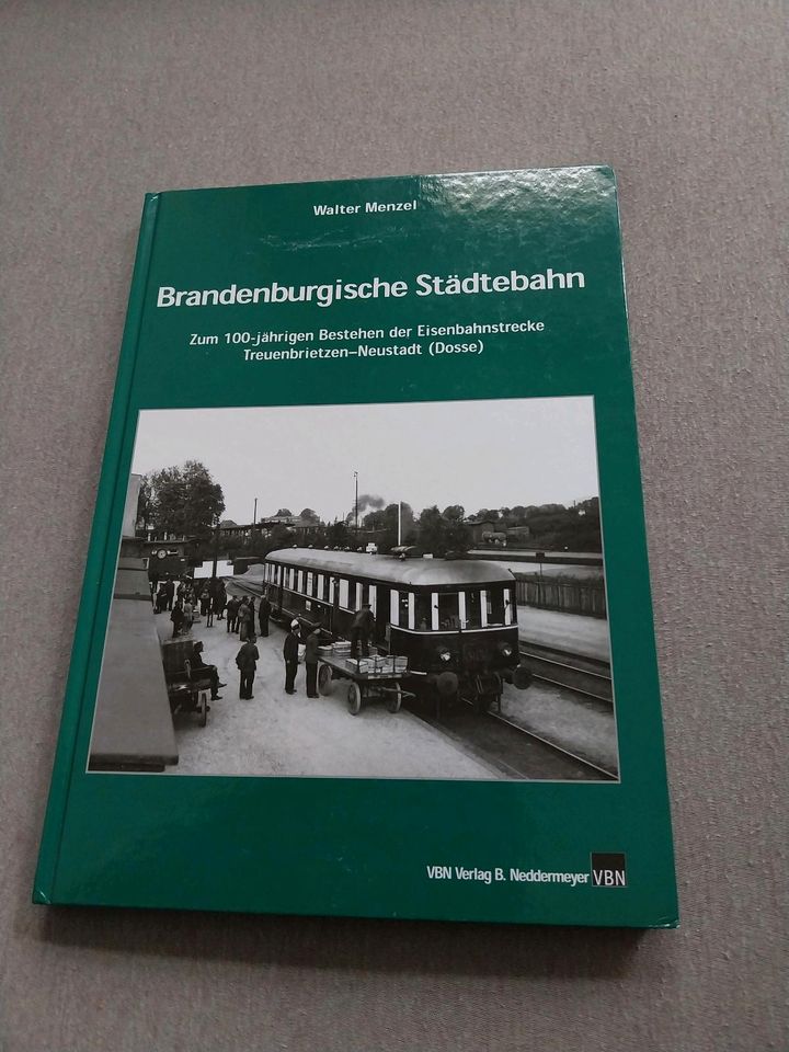 Eisenbahn Buch  Brandenburgische Städtebahn in Leipzig