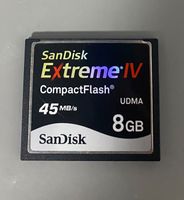 SanDisk Extreme IV CompactFlash CF 8GB, sehr guter Zustand Rheinland-Pfalz - Offenbach Vorschau