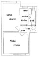 Zentral gelegene 2-Raum-Wohnung Sachsen - Glauchau Vorschau