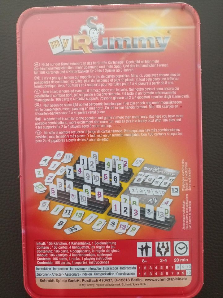 Rummy Kartenspiel *neu - originalverpackt* in Schwendi