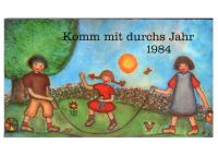 Kalender Komm durchs Jahr 1984 Schleswig-Holstein - Norderstedt Vorschau