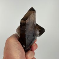 Dunkle Rauchquarz Stufe aus der Schweiz, Mineralien, Kristalle Bayern - Gemünden a. Main Vorschau