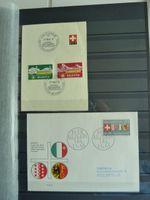 Rar! 48 wunderschöne Erstagsbriefe Schweiz,1964-1972 Düsseldorf - Pempelfort Vorschau