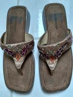 Sandalette Gr. 37, Salamander, braun Bayern - Kellmünz an der Iller Vorschau
