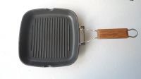 Grillpfanne TCM Tchibo Aluguss Pfanne mit Klappgriff 24x24cm Nordrhein-Westfalen - Holzwickede Vorschau