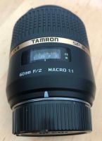 Tamron SP 60mm  F/2, MACRO 1:1 Objektiv für Nikon Durchmesser 55m Bayern - Adelshofen (Oberbayern) Vorschau