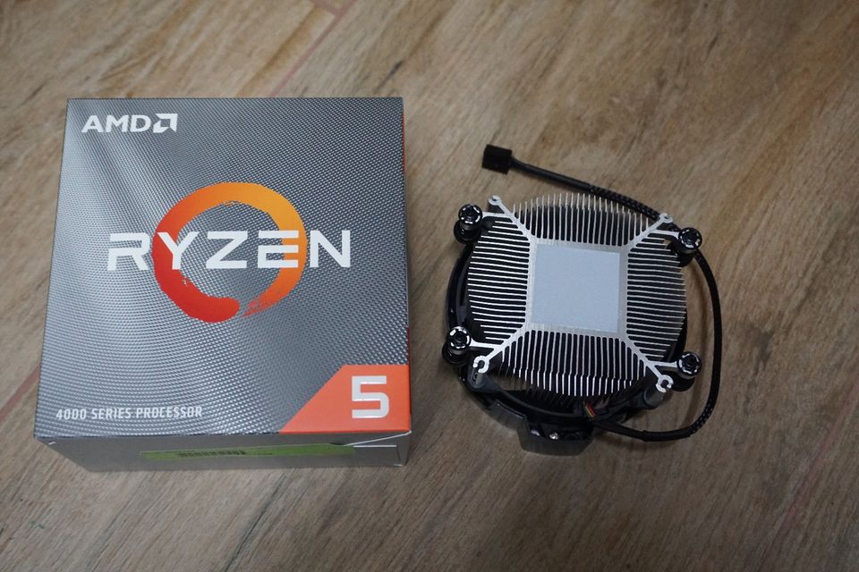 CPU Kühler AMD Wraith Stealth 65W Sockel AM4 von Ryzen5 4500 NEU in Merkendorf