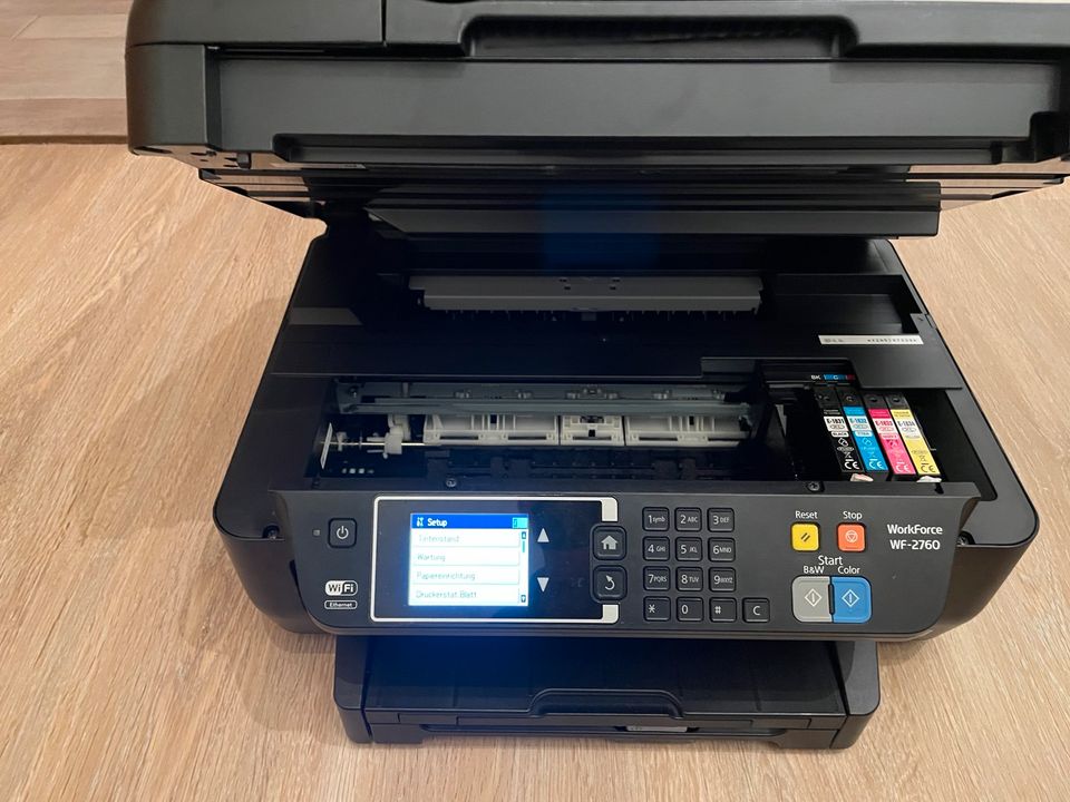 Epson WF-2760 Tintenstrahldrucker mit Patronen in Crailsheim