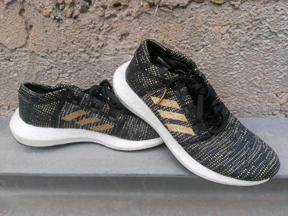 Adidas damen sneaker schwarz gold sales