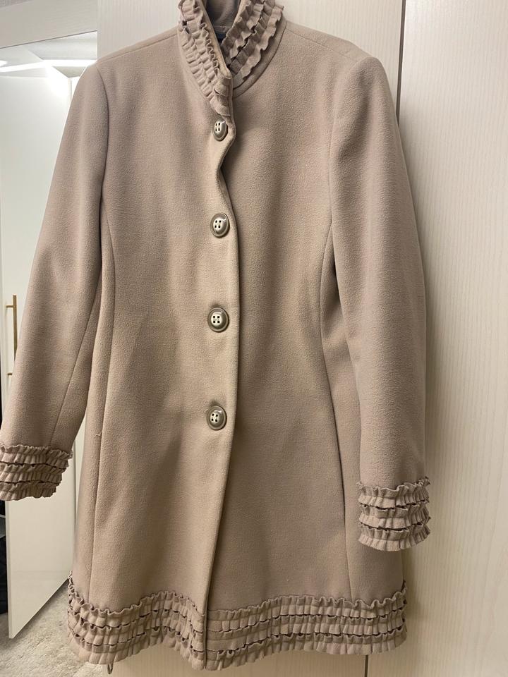 Risskio Mantel Herbstmantel Übergangsmantel L beige Damen in Karlshuld