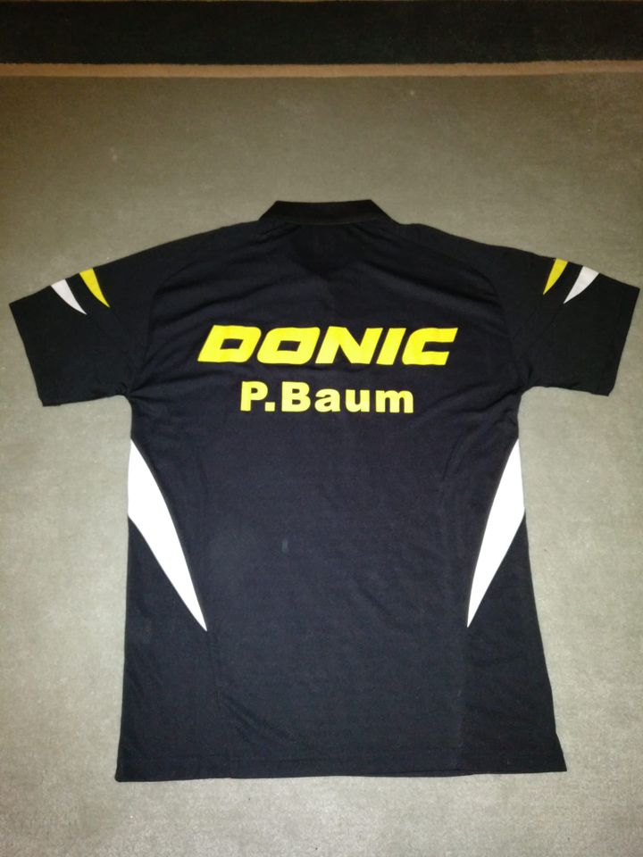 Tischtennis Donic Shirt Trikot P. Braun schwarz Gr.L in Lohmar