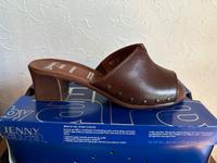 Jenny by ara Damenschuh Sandale Pantolette Leder braun Gr. 42 Nordrhein-Westfalen - Velbert Vorschau