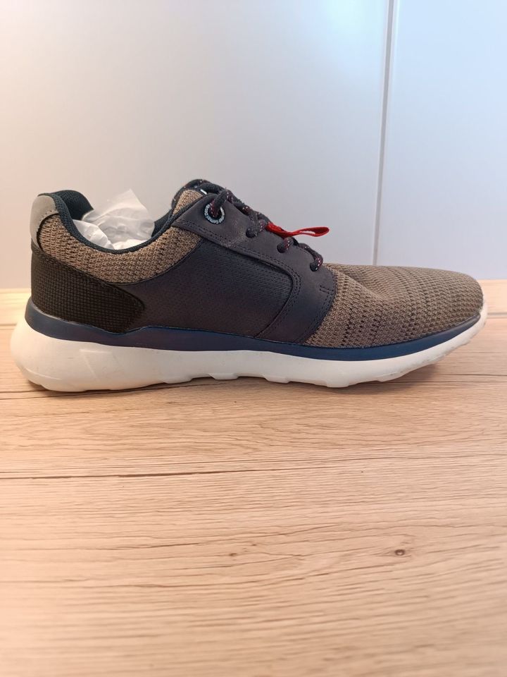 S.Oliver Sneaker, blau-braun, Gr. 42 in Lindau
