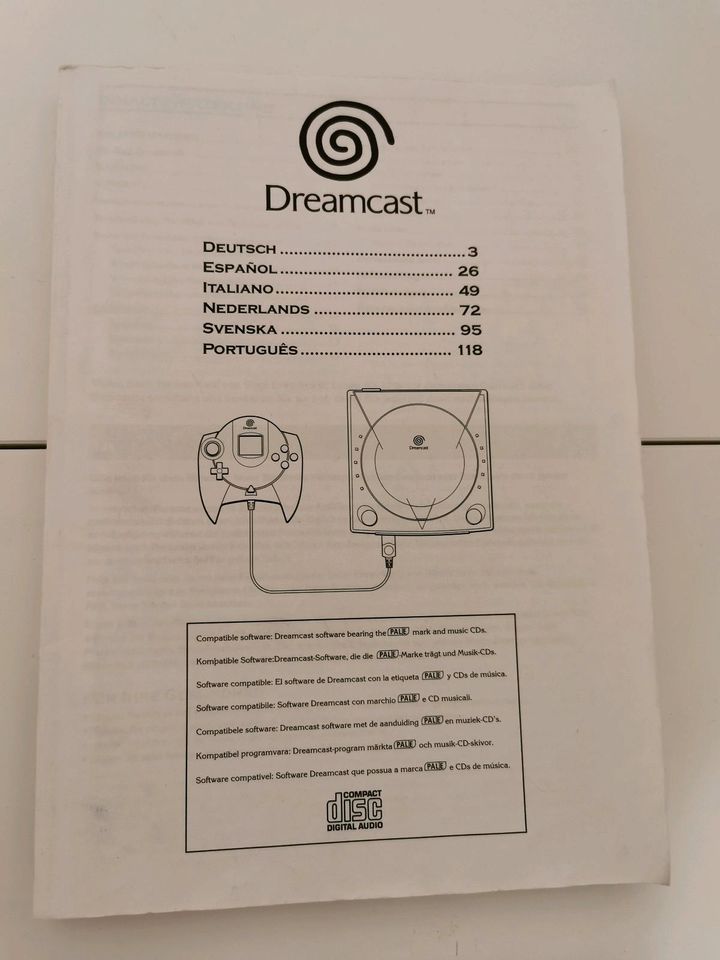 Bedienungsanleitung Sega Dreamcast in Sankt Augustin