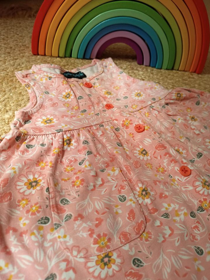 ❤️ TOP! Kleid 92 Blumen Sommer ärmellos in Elchingen