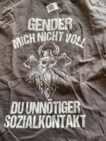 T-Shirt mit Aufdruck, Größe M, Damenschnitt Leipzig - Engelsdorf Vorschau
