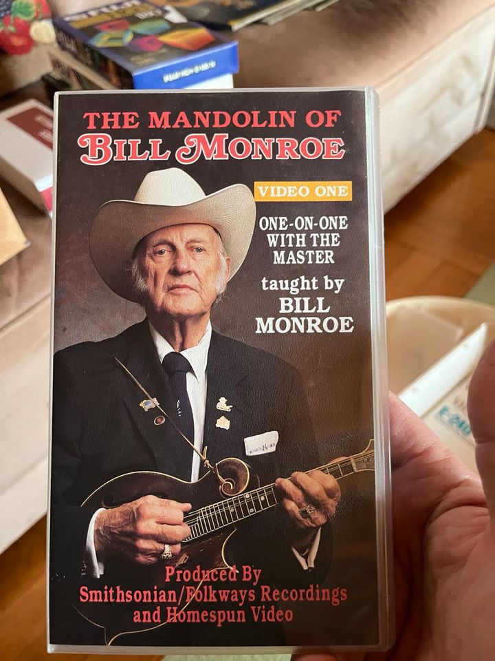 The mandolin of Bill Monroe VHS Video in Haßloch