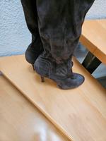 Tamaris Stiefel Overknee High Heels Neu Plateau Gr.40 braun Nordrhein-Westfalen - Gescher Vorschau
