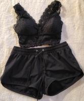 Schwarzes Bustier von Only Größe S und schwarze Shorts Bayern - Tiefenbach Oberpf Vorschau