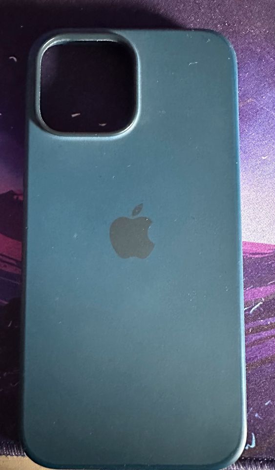 IPhone 13 Pro Max Original Apple Hülle Silikon Blau in Leverkusen