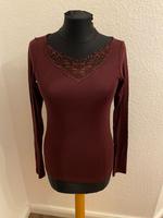 ˙·•●★ ONLY – Langarmshirt/Spitze, Gr. S plum/bordeaux ♥★●• Niedersachsen - Lachendorf Vorschau
