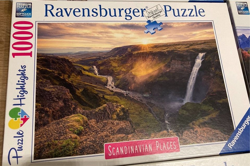 Ravensburger Puzzle 1000Teile in Wüsting/Wraggenort
