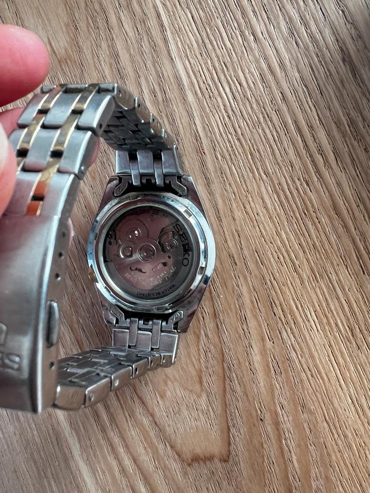 Seiko Herrenuhr, Automatik, 7S26-03H0, Edelstahl, vergoldet, Uhr in Ingolstadt