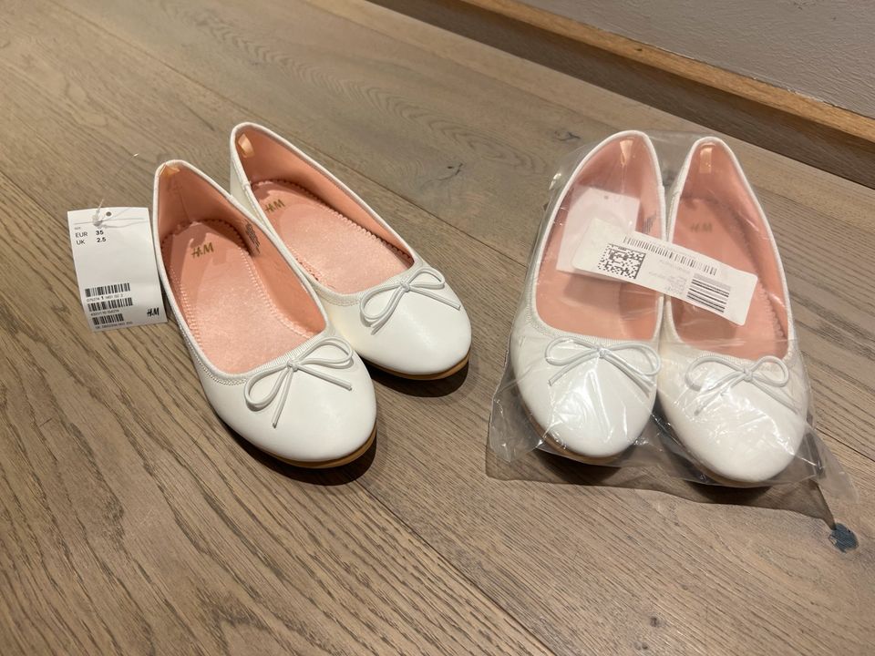 Mädchen Ballerina H&M Kommunion Gr. 35 - NEU ❤️ in Hebertshausen