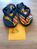 Barcelona Badeschuhe Flip Flops Größe 23/24 abzugeben Hessen - Lahnau Vorschau