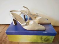 NEU Gabriella Lucido Hochzeit Braut-Schuhe Ivory Elfenbein 36/37 Nordrhein-Westfalen - Kreuzau Vorschau