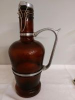 Bierkrug - Glasflasche m. Henkel/Zinn - Krug - Weinkrug - 2l Sachsen - Grimma Vorschau