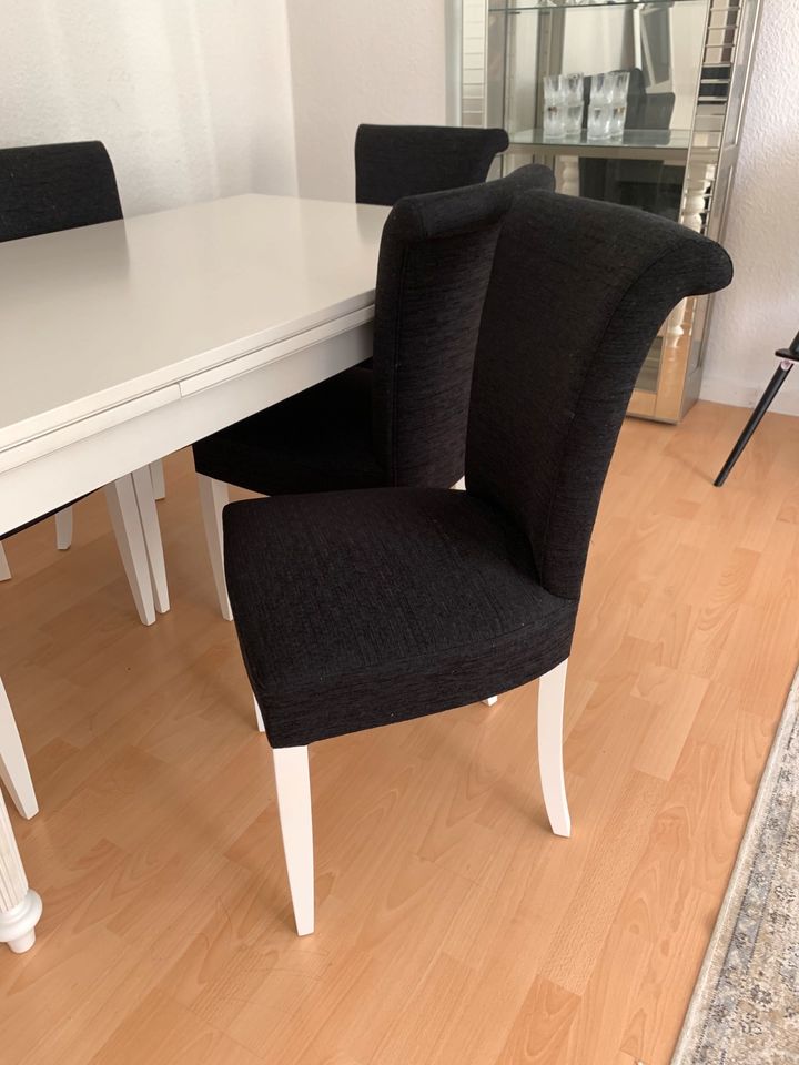 Designer Stühle Selva Stuhl schwarz weiß Holz in Niedersachsen - Garbsen