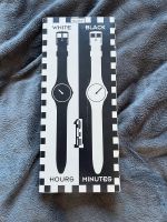 Swatch White Hours Black Minutes Sammleruhren Hessen - Flörsheim am Main Vorschau