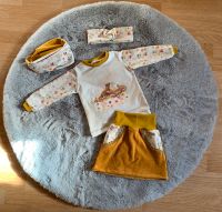 ♥️ Handmade ♥️ Set 74/80 Shirt Rock Haarband Loop neu Sachsen-Anhalt - Gröningen Vorschau