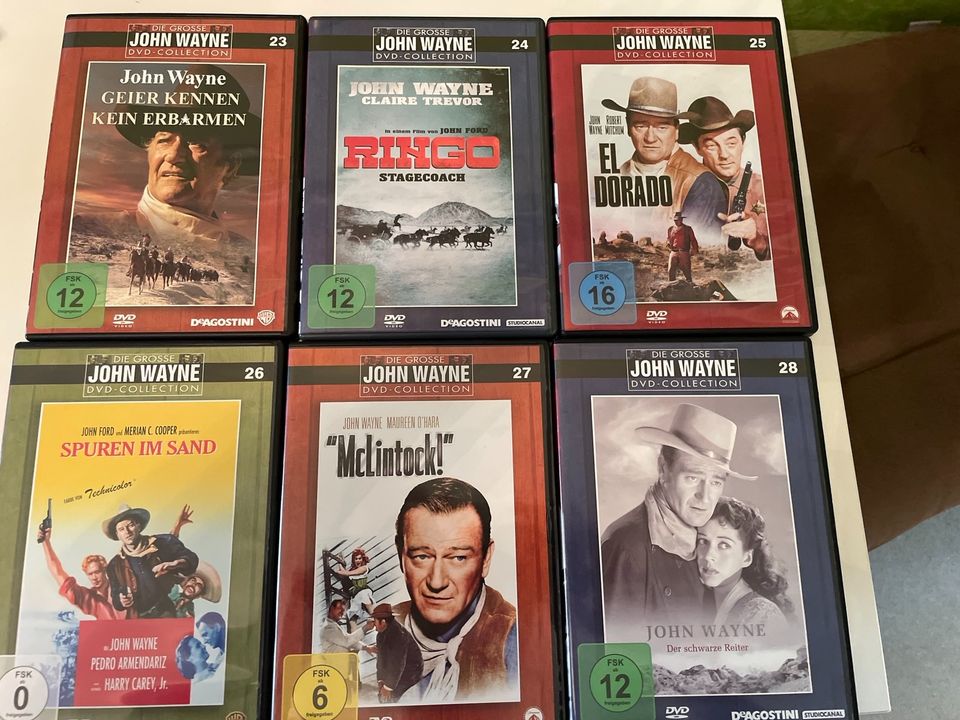 John Wayne DVD-Collection (35 Stück) in Leipzig