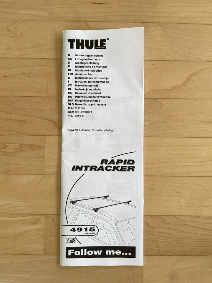 Thule Dachgepäckträger – Fussatz 4901 + Kit 4915 in Mainz
