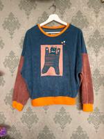 Bonnie Buttermilk Pullover Frottee top Mega bunt 34 36 38 Nordrhein-Westfalen - Grefrath Vorschau