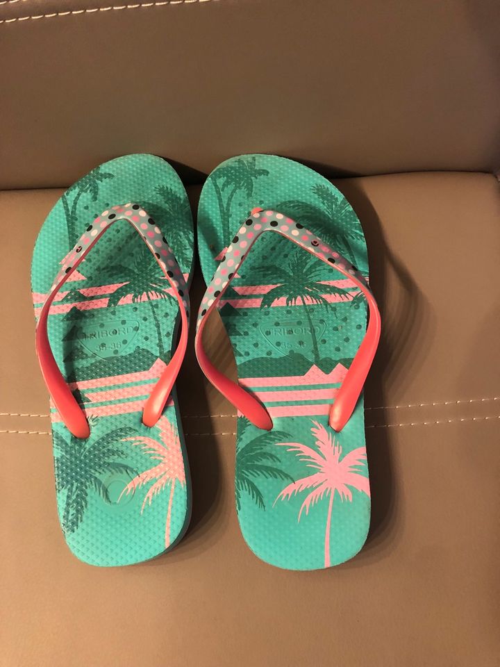 Damen mint grüne Flip Flops in Bochum