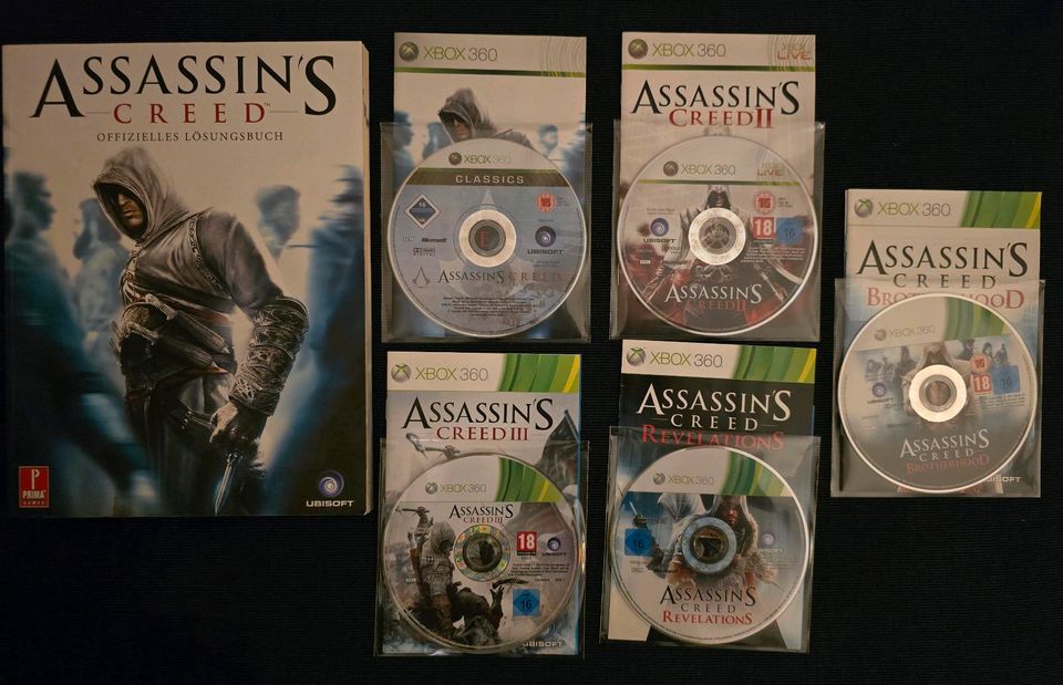 XBox 360 Assassins Creed 1-5 in Berlin