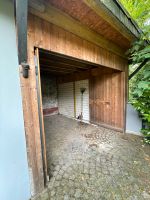 Holztür ca.2.2x2.8m Schuppen Gartenhaus Metall Rahmen Scharniere Bielefeld - Quelle Vorschau