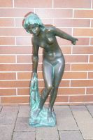 Aus Nachlass Bronzefigur Die Badende 59 cm hoch sehr schön Hessen - Usingen Vorschau