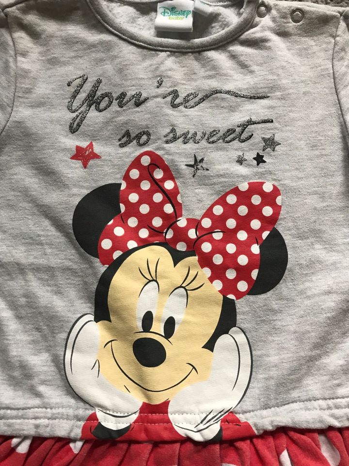 Sweat Pullover mit Minnie Mouse Motiv in Gr. 86 in Lalendorf