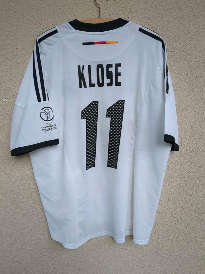 Adidas DFB Deutschland Trikot WM 2002 Klose Größe XL in Leipzig