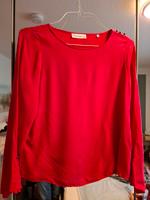Tomatenrotes Blusenshirt von " Bonita "/ neuwertig Baden-Württemberg - Esslingen Vorschau