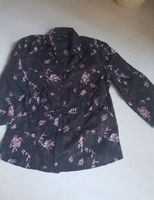 Gr M/38 Bluse Langarm S.Oliver  braun mit rosa Rosen Sachsen - Markranstädt Vorschau